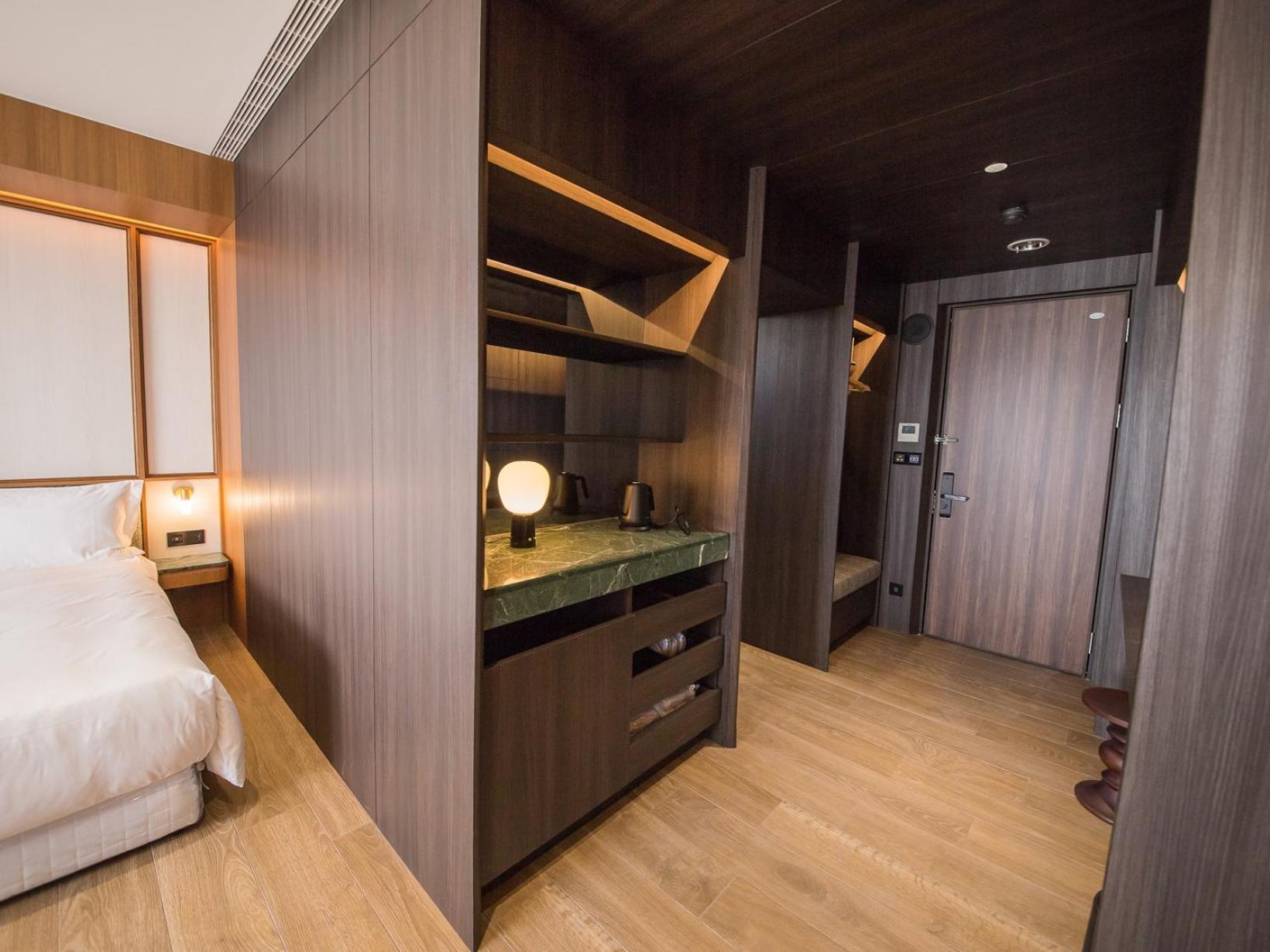 Hotel De Leau Anping Exterior foto A room at the hotel